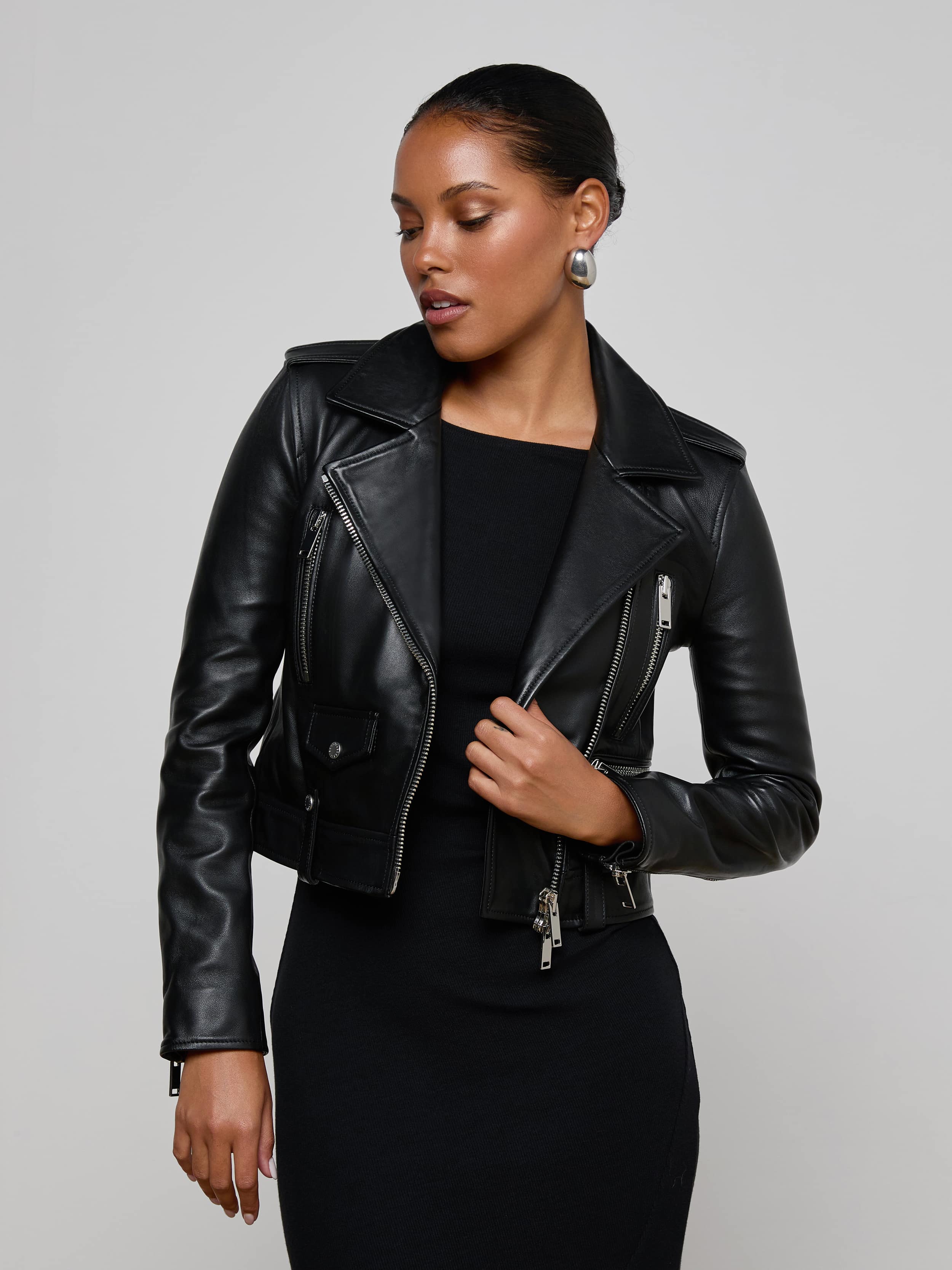 Blakely Leather Biker Jacket
