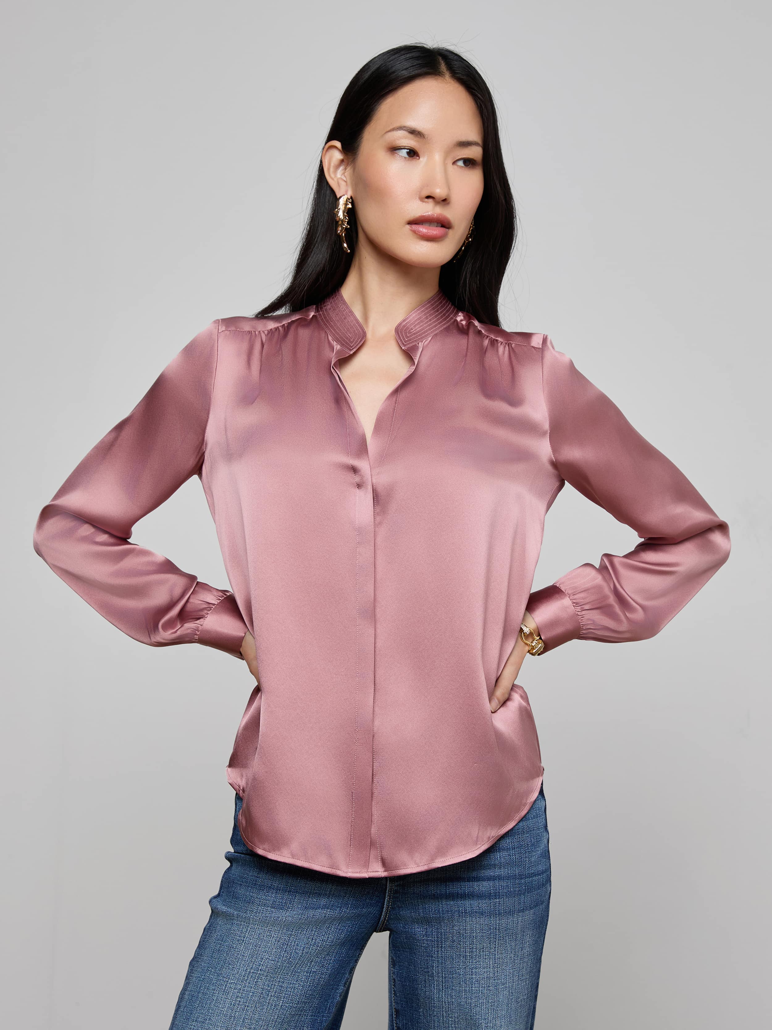 Bianca Silk Blouse