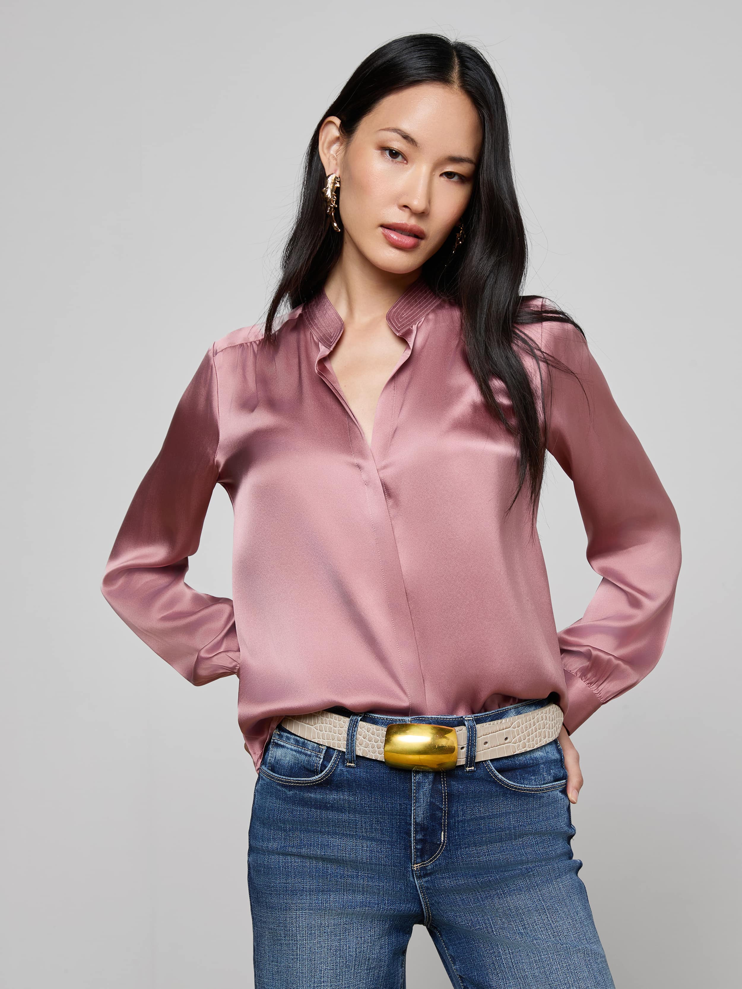 Bianca Silk Blouse