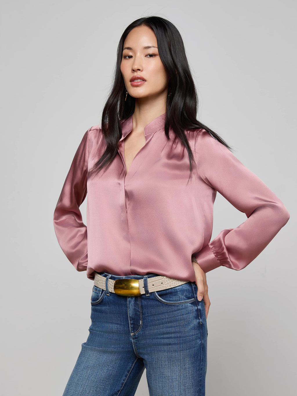 Bianca Silk Blouse