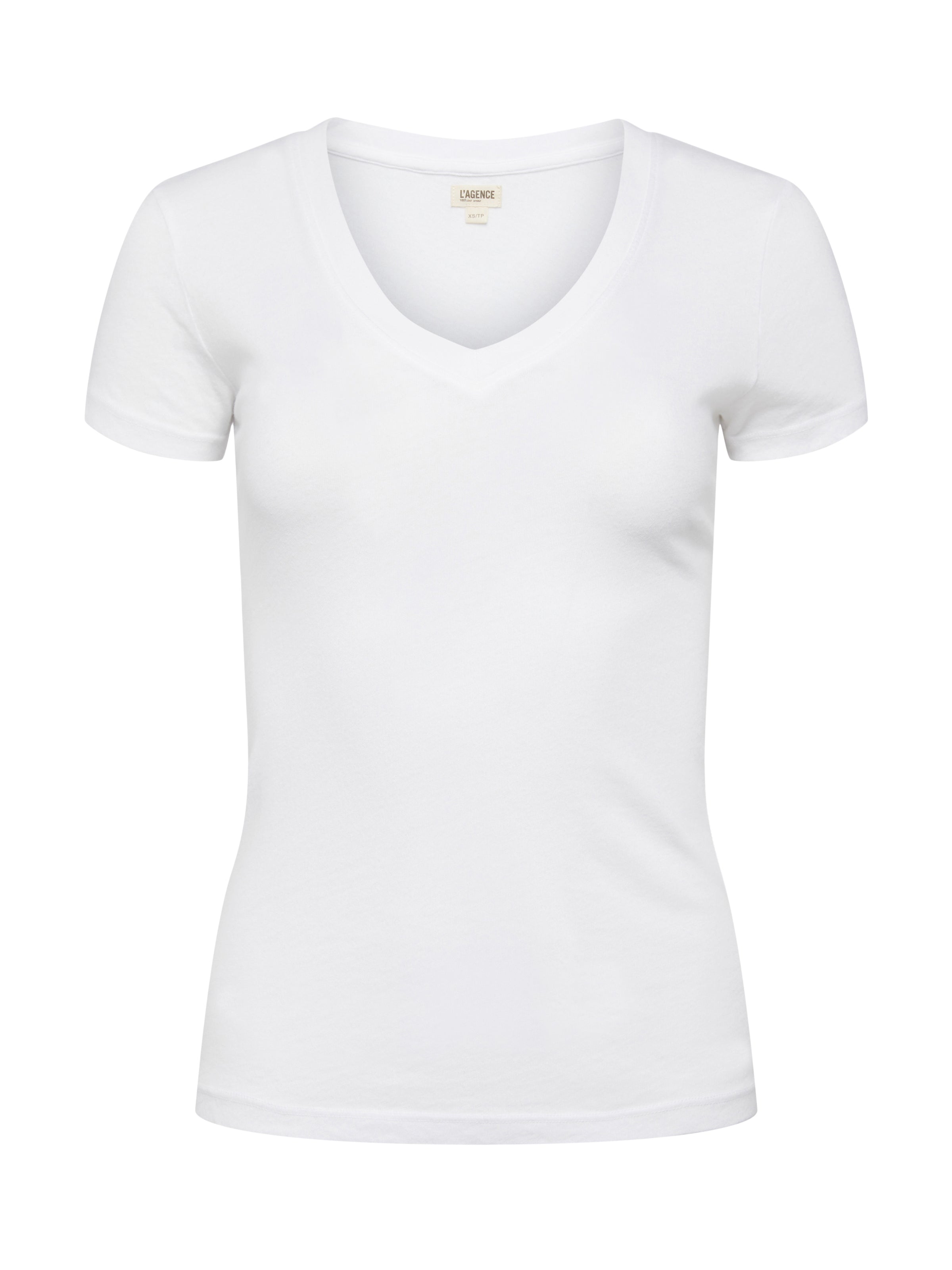 Becca Cotton V-Neck Tee