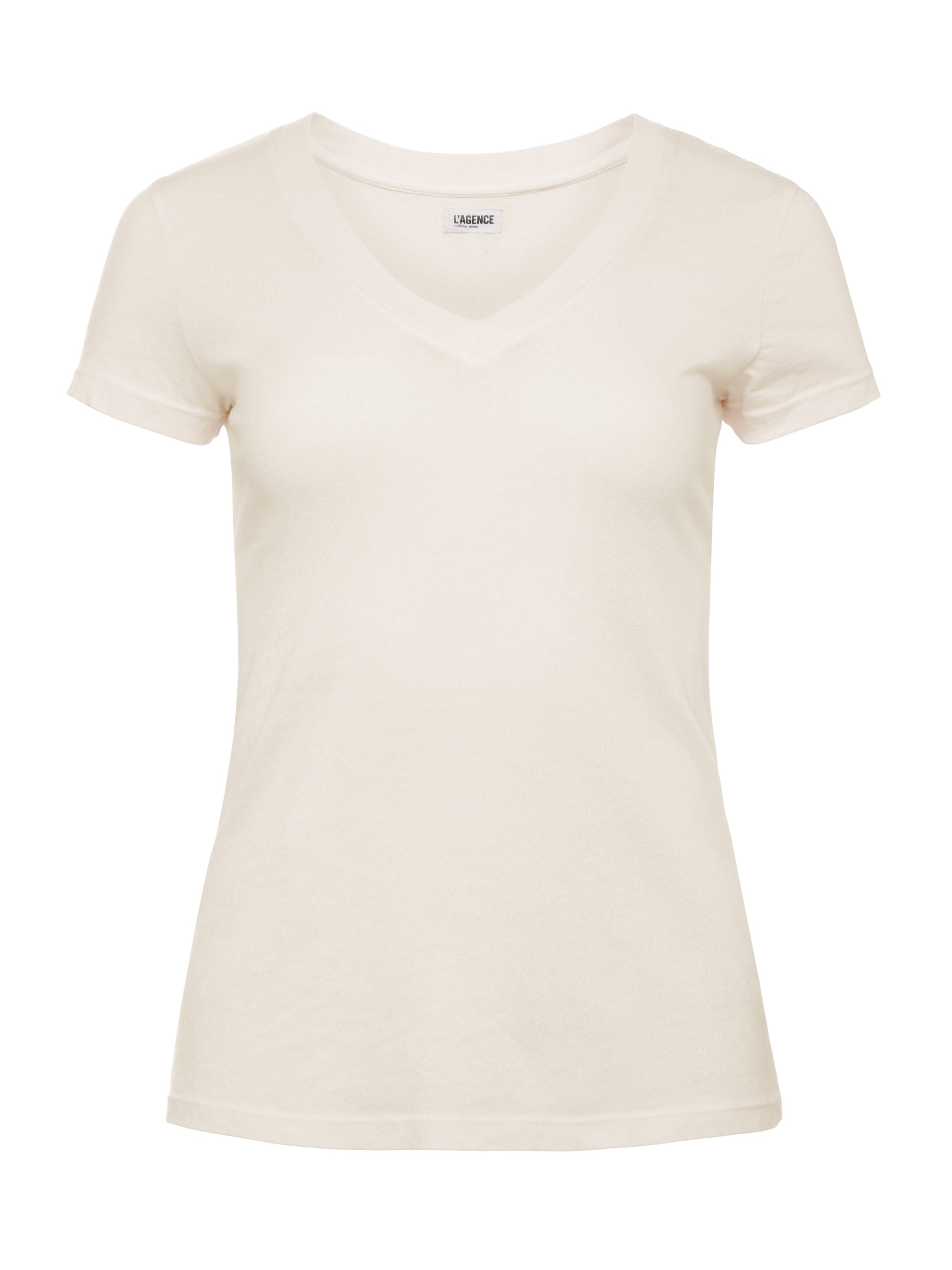 Becca Cotton V-Neck Tee