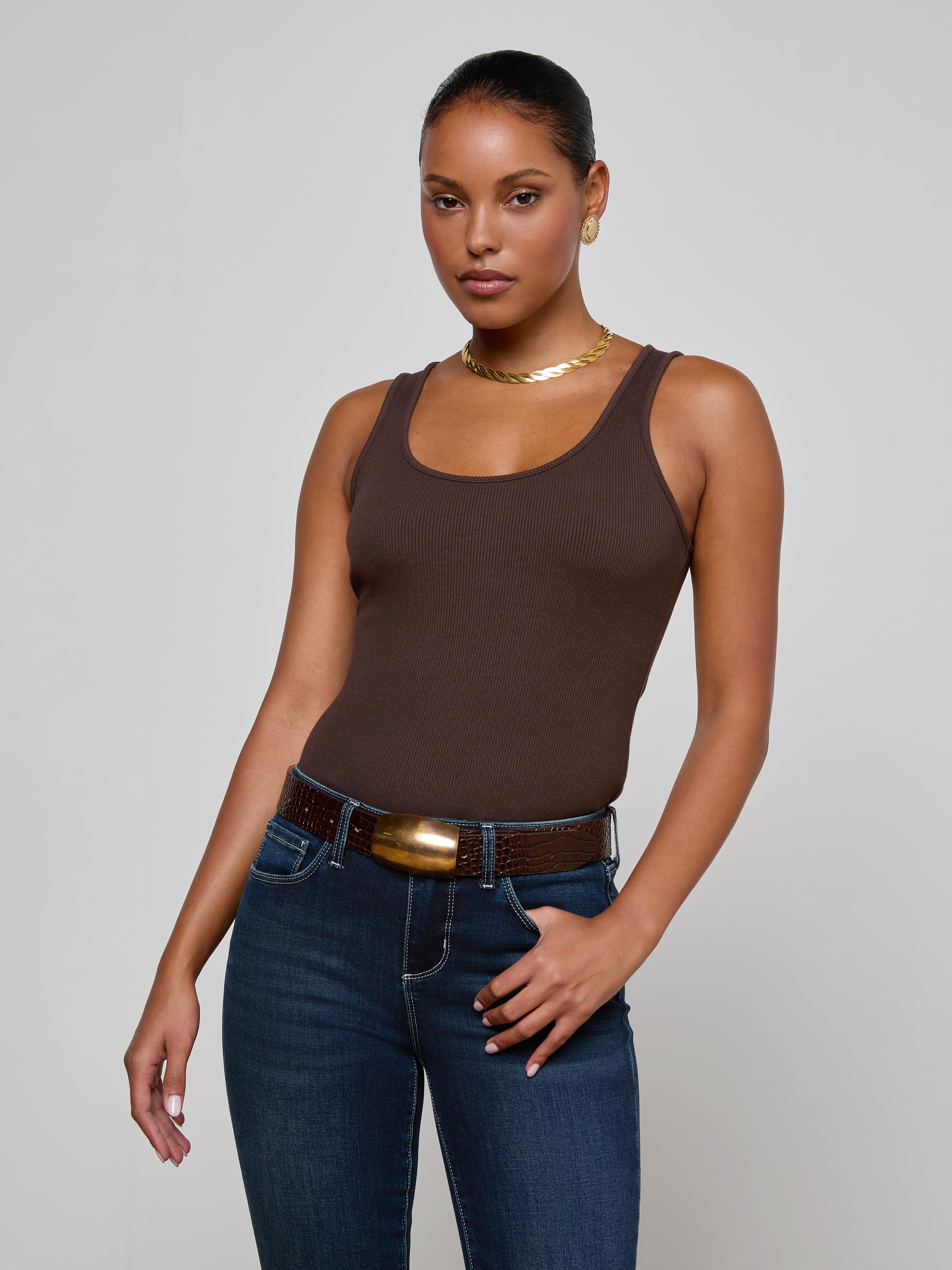 Adira Scoopneck Tank