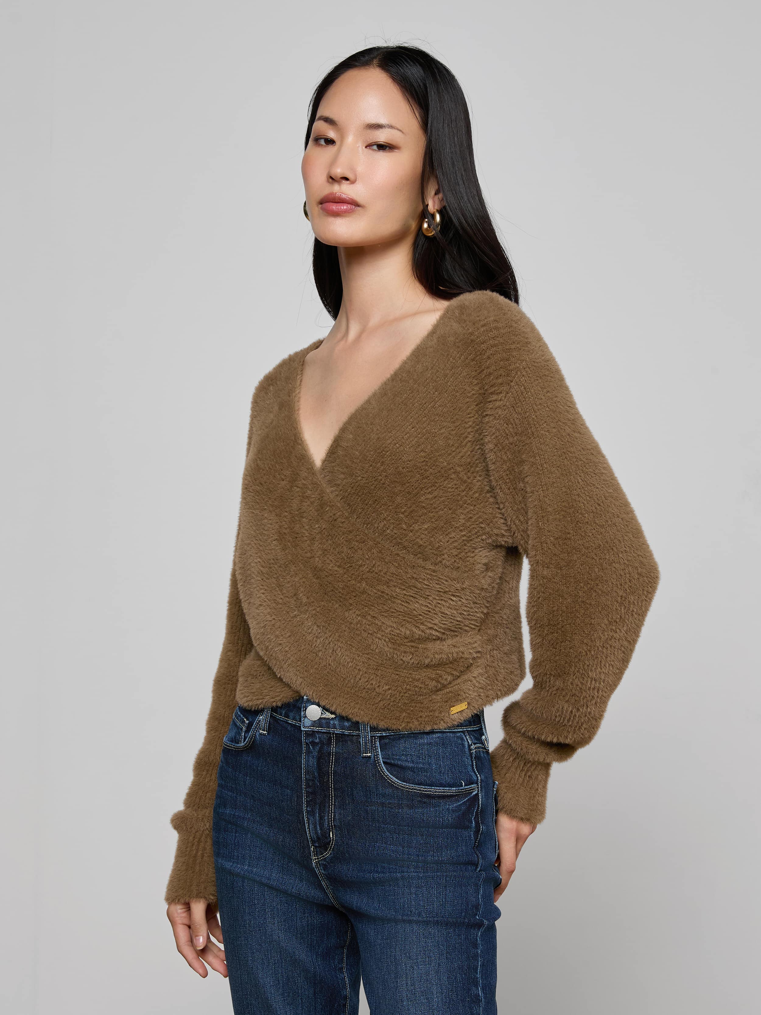 Antonella Crossover Sweater