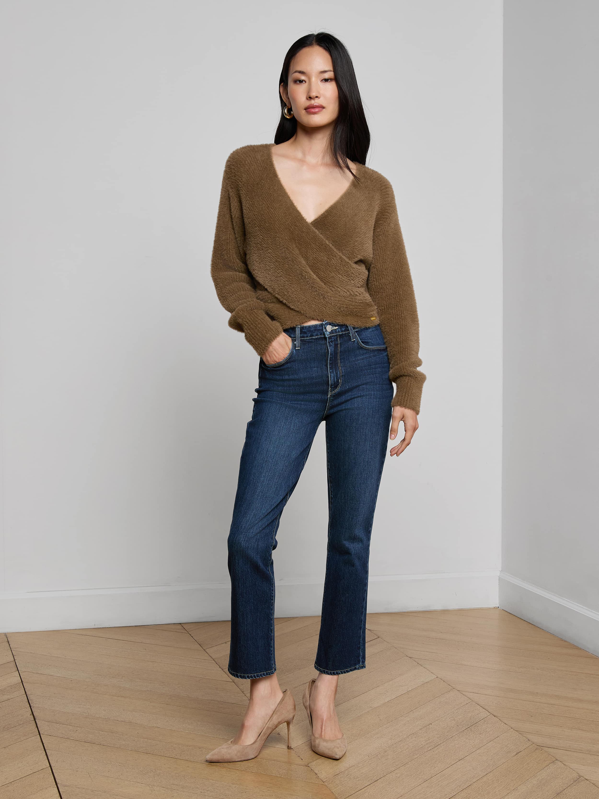 Antonella Crossover Sweater