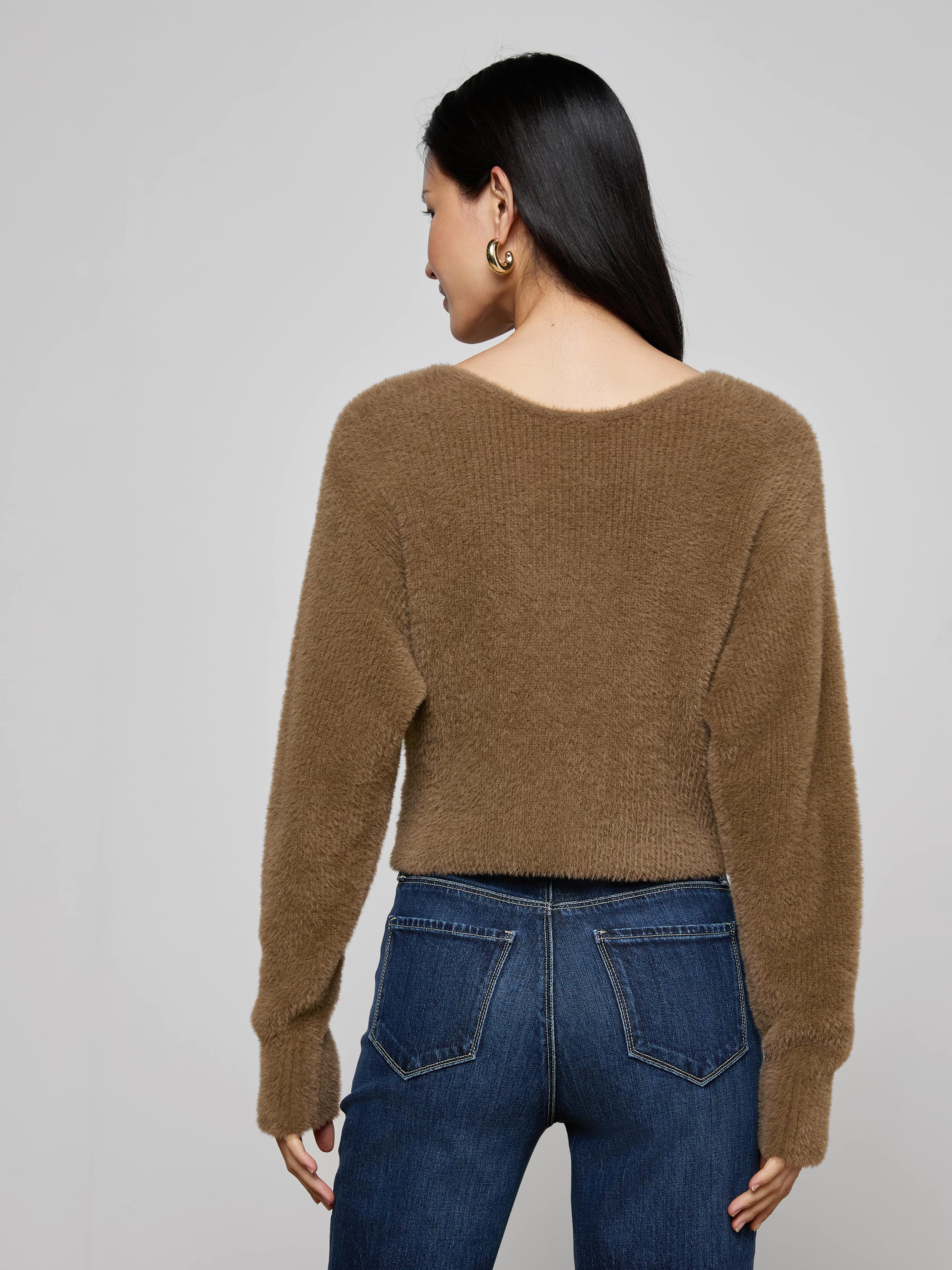 Antonella Crossover Sweater