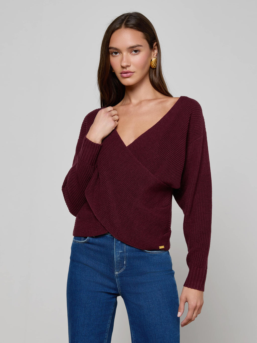 Antonella Crossover Sweater