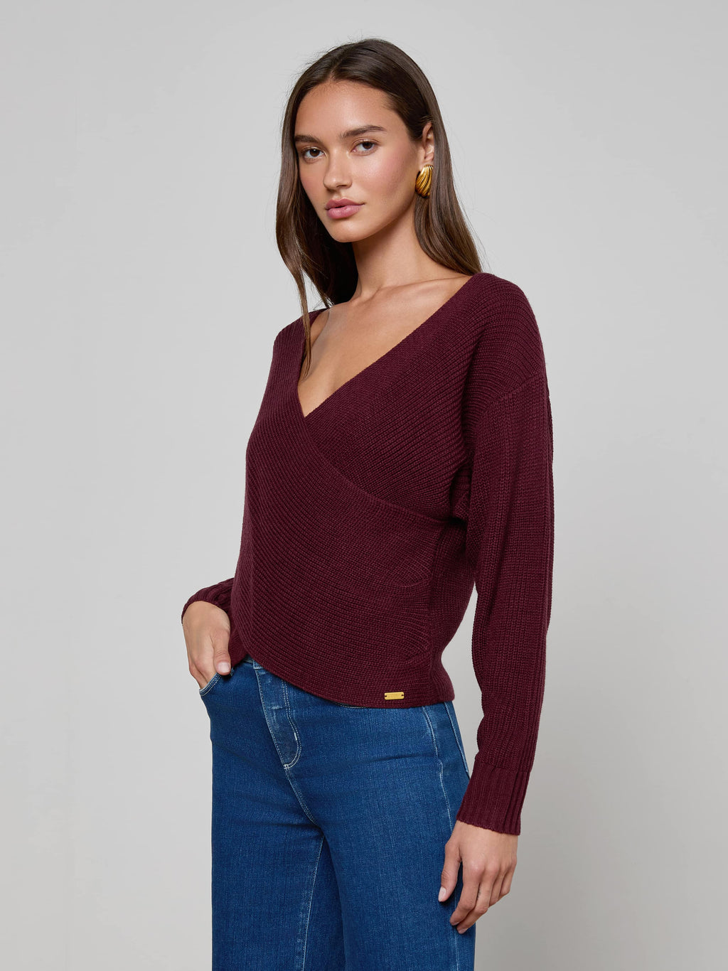 Antonella Crossover Sweater