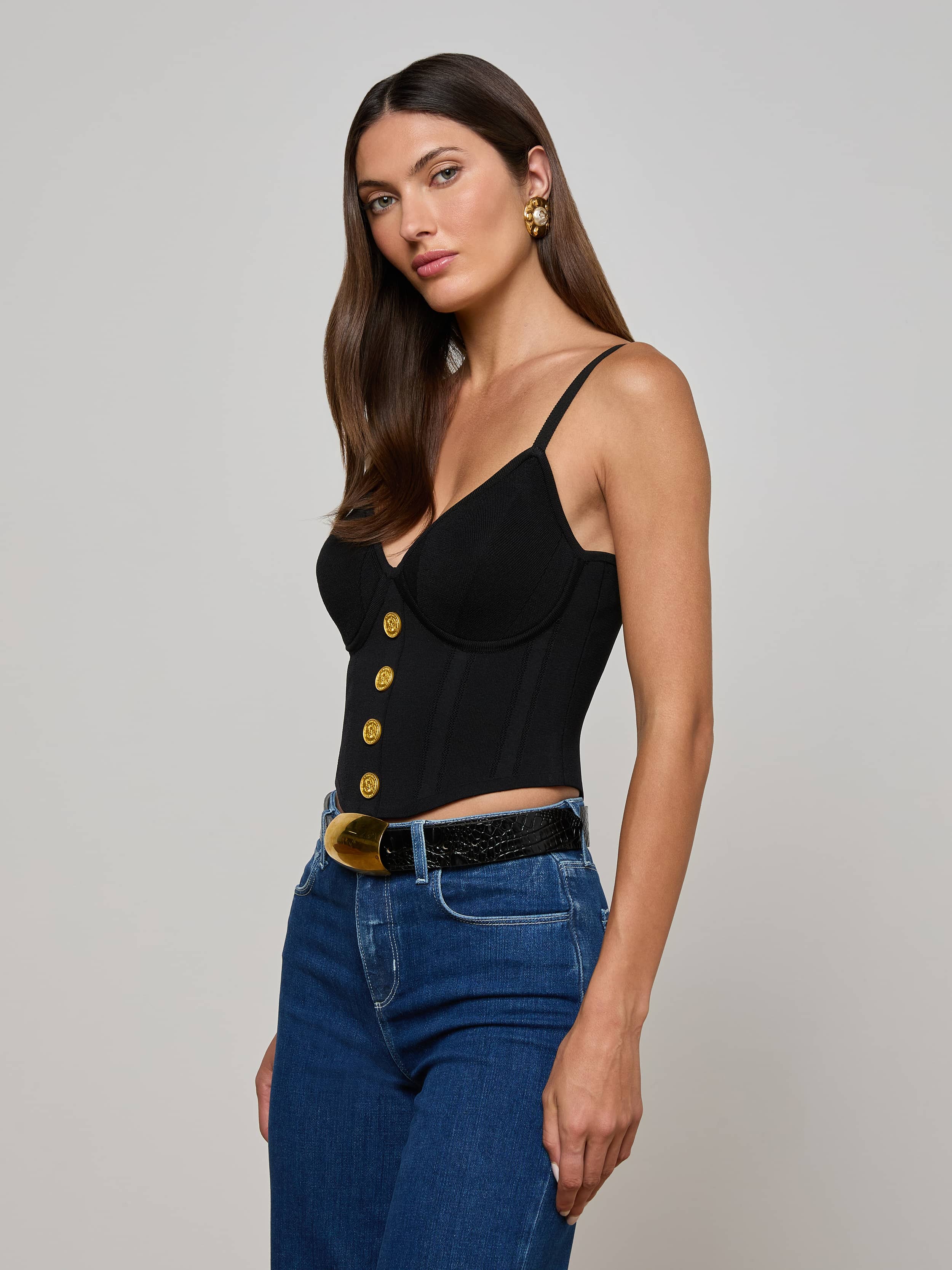 Artemis Knit Corset Top