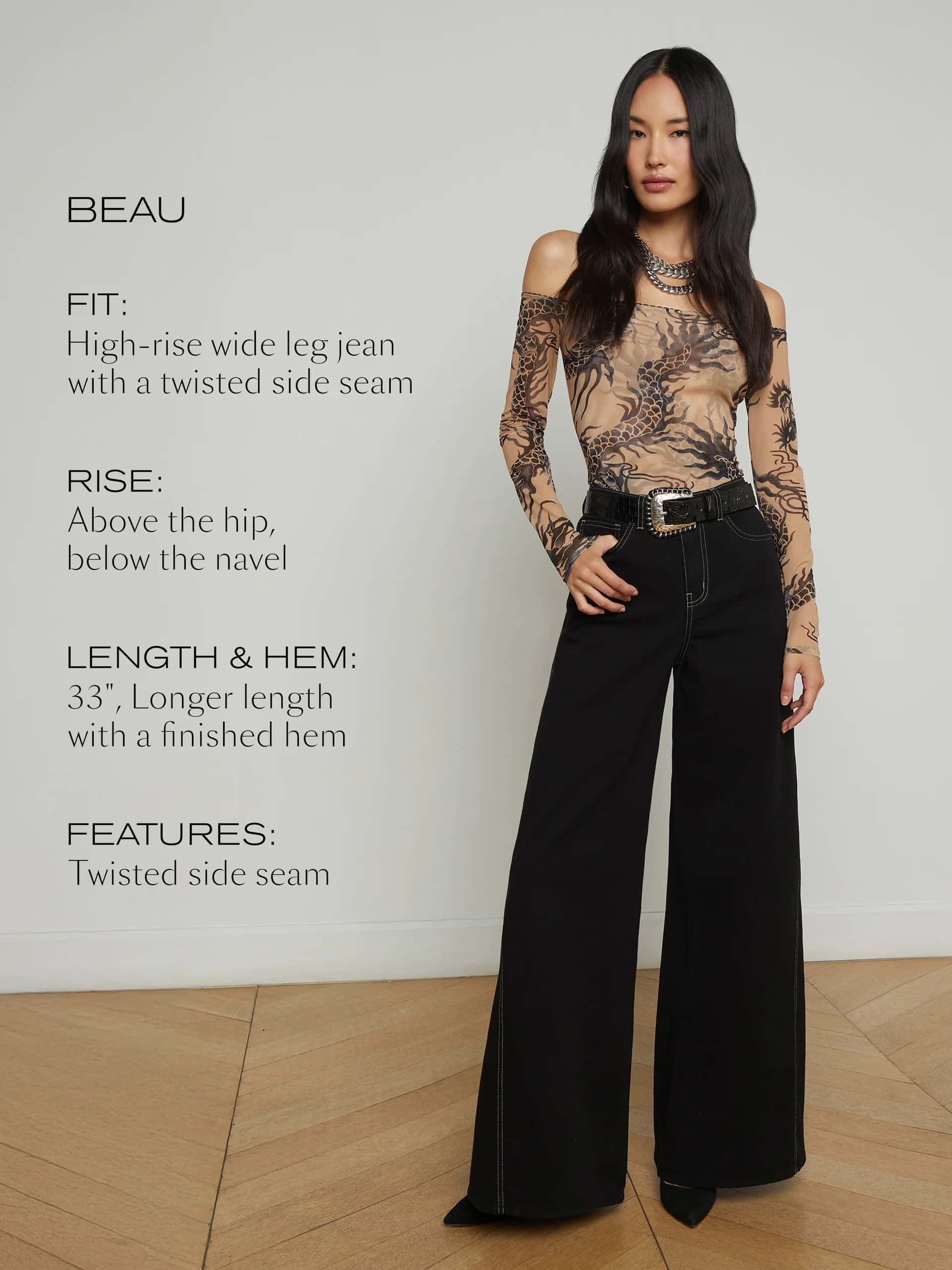 Beau Wide-Leg Jean