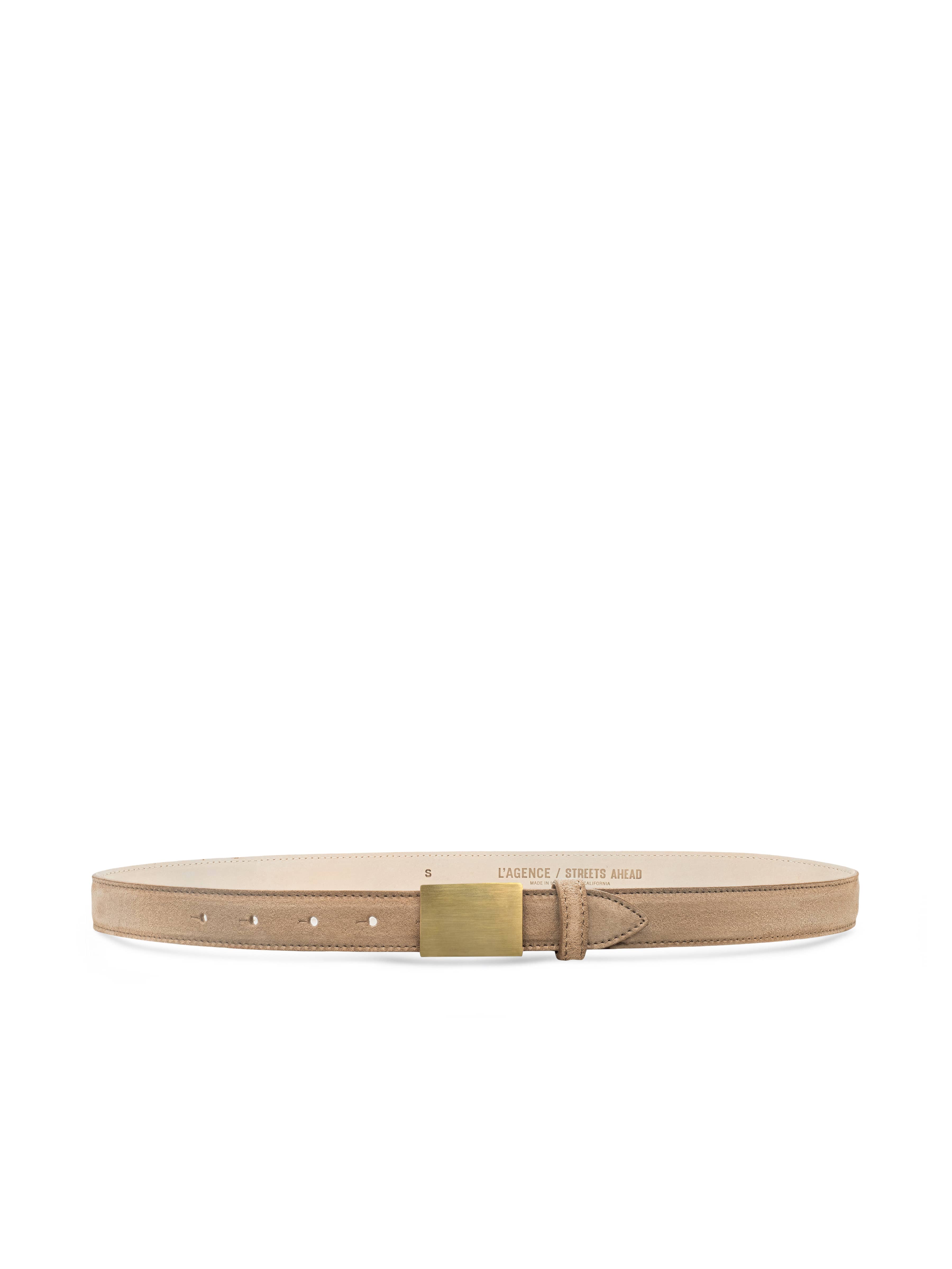 Amis Suede Belt