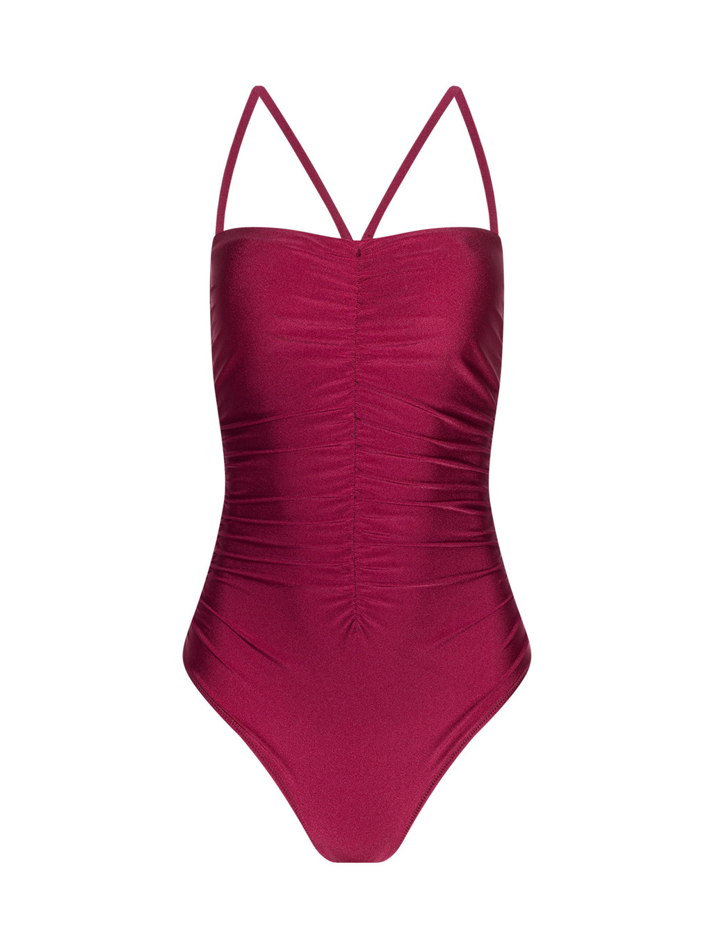 Aubrey Ruched One-Piece Swimsuit