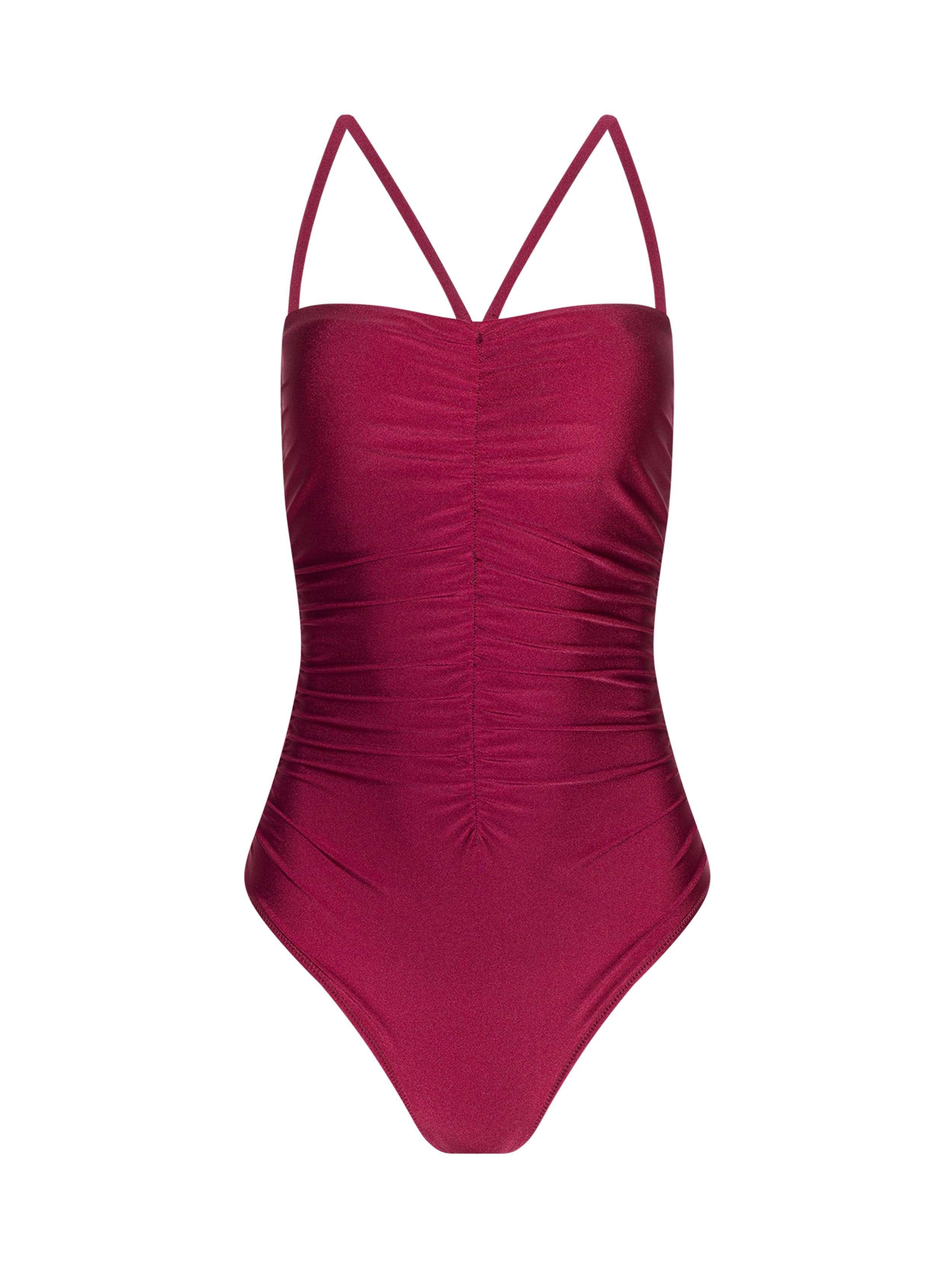 Aubrey Ruched One-Piece Swimsuit